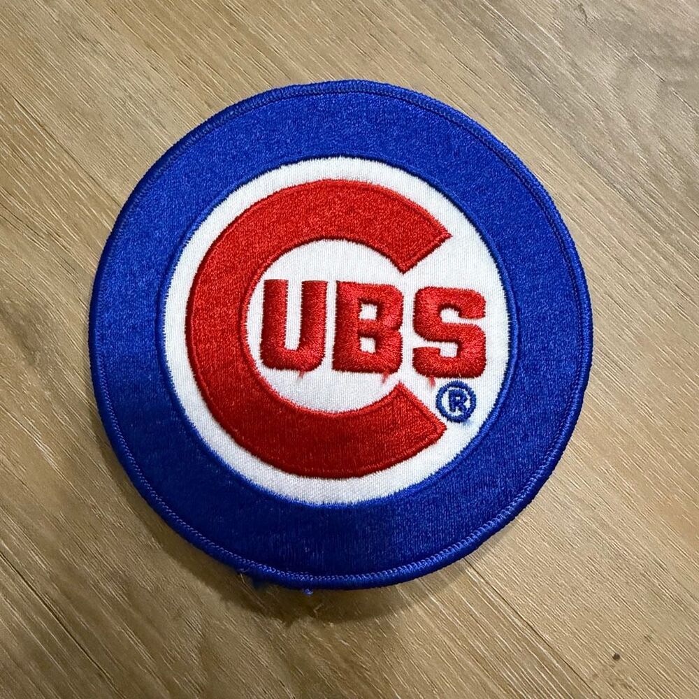 MLB Chicago Cubs Embroidery Patch Vintage Style Throwback Iron On Crest DIY